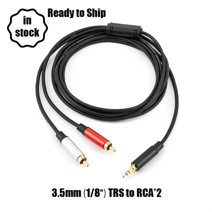 3,5 mm la RCA dublu