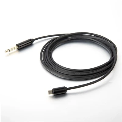 Cablu audio tip C la TS de 6,35 mm